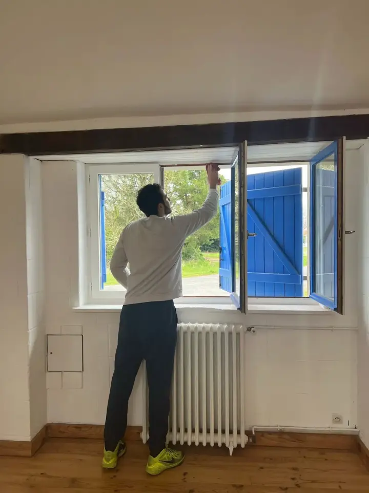 Fenêtre et radiateur